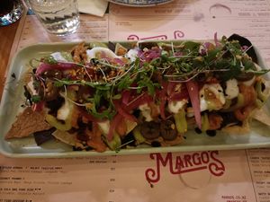 Mushroom Nachos at Margo's in Queenstown