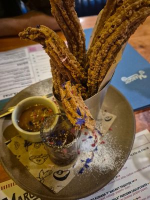 Vegan and gluten-free churros at Margo's in Queenstown