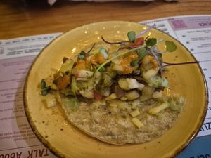 Jackfruit taco at Margo's in Queenstown