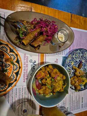 Taquitos and cauliflower at Margo's in Queenstown