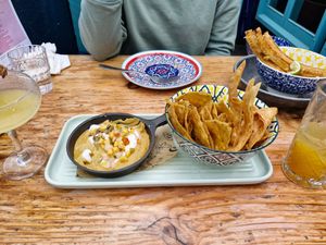 Cashew queso at Margo's in Queenstown