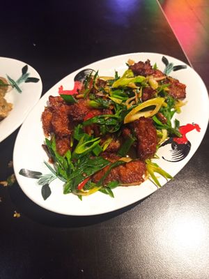 Twice cooked pork at Chao 炒炒蔬食熱炒 in Taipei