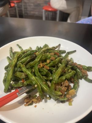 Green beans  at Chao 炒炒蔬食熱炒 in Taipei