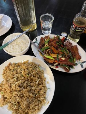 The whole thang. Yes, I got rice with my rice. No judging  at Chao 炒炒蔬食熱炒 in Taipei