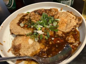 Sichuan peppercorn over eggs (C4) at Chao 炒炒蔬食熱炒 in Taipei