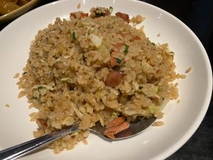 Fried rice with sausage (A3) at Chao 炒炒蔬食熱炒 in Taipei