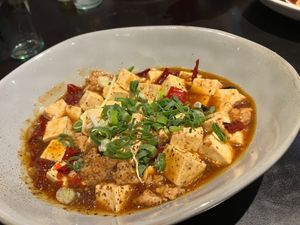 Mapo tofu (D4) at Chao 炒炒蔬食熱炒 in Taipei