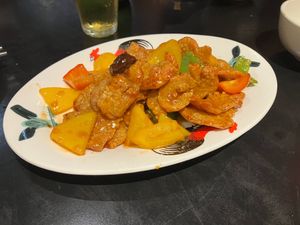 Sweet and sour fish fillet (C16) at Chao 炒炒蔬食熱炒 in Taipei