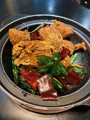 Taiwanese fried chickenn  at Chao 炒炒蔬食熱炒 in Taipei