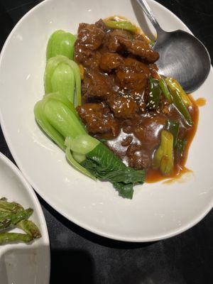 Wuxi Spare “Ribs” with Bok Choy  at Chao 炒炒蔬食熱炒 in Taipei
