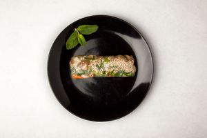 Mushroom summer roll at Crazy Rolls in Frankfurt