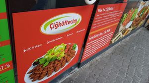 Shop front  at Çiğköftecim in Hanau