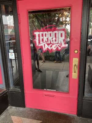 Be afraid!  Haha! at Terror Tacos in St Louis