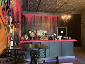 Front counter at Terror Tacos in St Louis