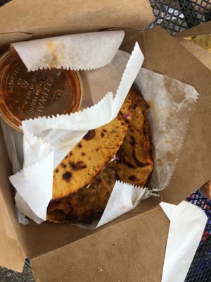 Birria taco  at Terror Tacos in St Louis