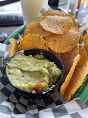 Chips and guac  at Terror Tacos in St Louis