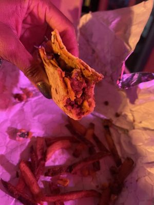 Inside the Big Kahuna #Veganuary at Terror Tacos in St Louis