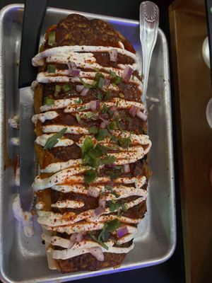 Nocturnal Heartburn burrito  at Terror Tacos in St Louis