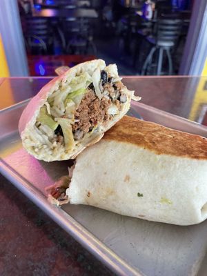 Terror Burrito  at Terror Tacos in St Louis