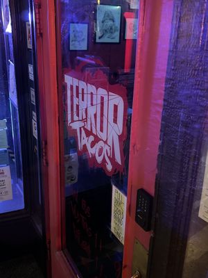 Door #Veganuary at Terror Tacos in St Louis