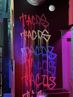 Decor #Veganuary at Terror Tacos in St Louis