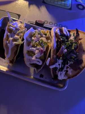 Two tacos and a chalupa #Veganuary at Terror Tacos in St Louis