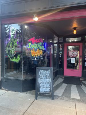 fun exterior  at Terror Tacos in St Louis