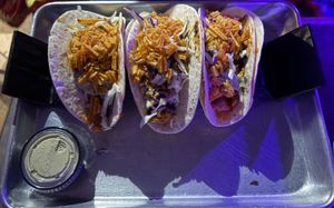 buffalo chik’n taco!  at Terror Tacos in St Louis