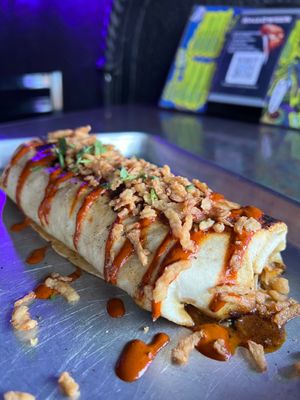 Chick’n Enchilada Burrito at Terror Tacos in St Louis