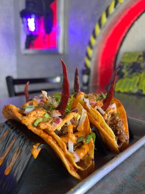 Deathproof Quesabirria Tacos at Terror Tacos in St Louis