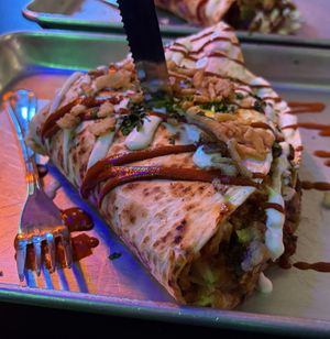 death western bbq!  at Terror Tacos in St Louis