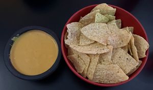 chips & queso!  at Terror Tacos in St Louis