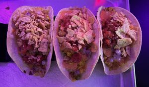 dead & breakfast taco trio!  at Terror Tacos in St Louis