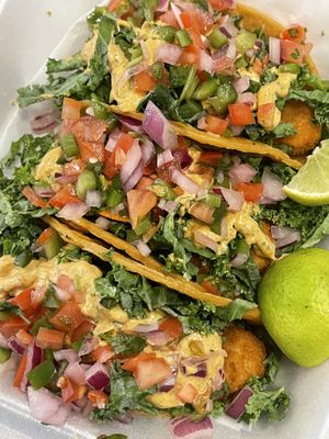 tacos  at Spotless Burgers in Upland