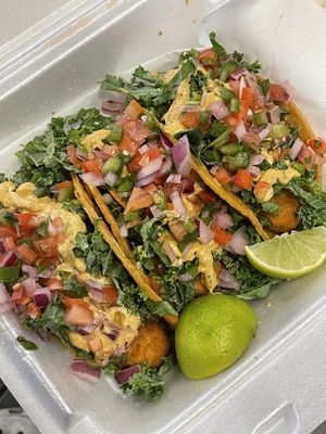 tacos  at Spotless Burgers in Upland