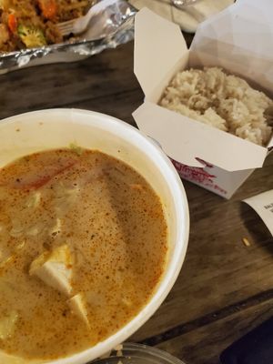 Masaman curry with tofu at Thai Food By Suri in Lahaina