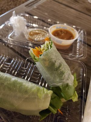 Summer roll at Thai Food By Suri in Lahaina