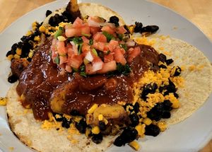 Vegan burrito bowl  at Golden West Cafe in Baltimore