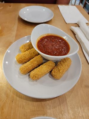 Notzarella sticks at Golden West Cafe in Baltimore