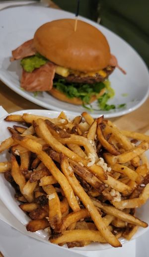 Garlic fries at Golden West Cafe in Baltimore