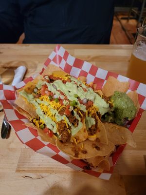 Vegan nachos at Golden West Cafe in Baltimore