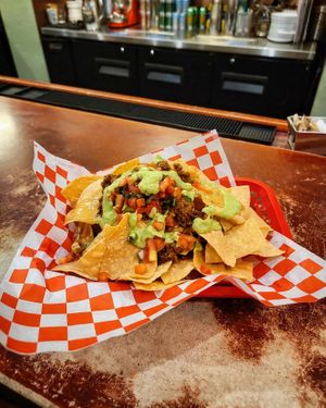 Beyond Vegan Nachos at Golden West Cafe in Baltimore