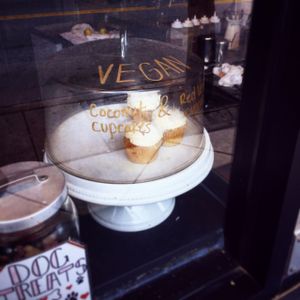 vegan goodies at golden west!  at Golden West Cafe in Baltimore