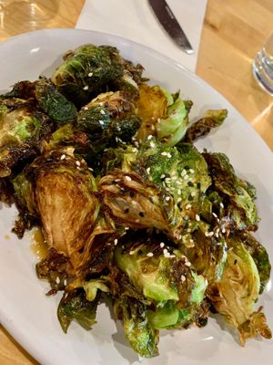 Brussel sprouts at Golden West Cafe in Baltimore