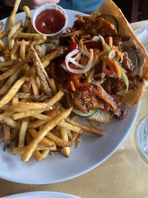 Vegan Bahn Mi  at Golden West Cafe in Baltimore