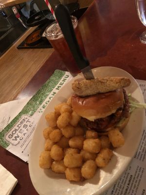 Mission impossible burger  at Golden West Cafe in Baltimore
