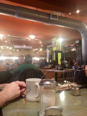 Interior at Golden West Cafe in Baltimore