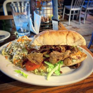Vegan po boy  at Golden West Cafe in Baltimore