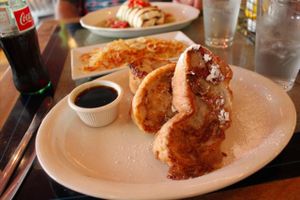 Vegan french toast.  at Golden West Cafe in Baltimore