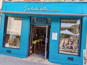 Facade at Les Herbes Folles in Dourdan